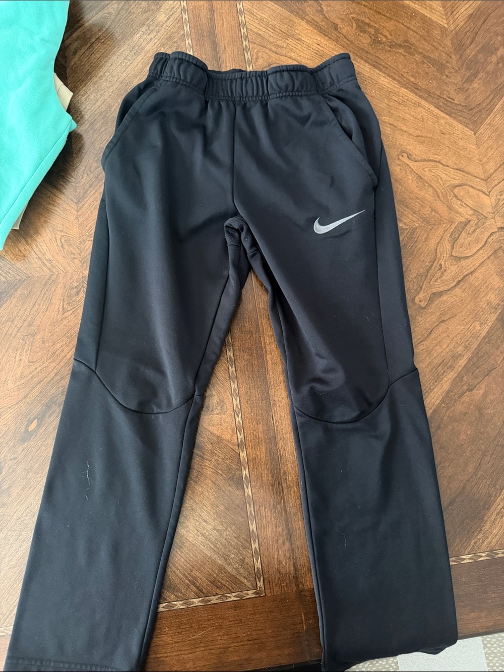 Nike Black Kids Training Joggers with Reflective Swoosh